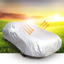 Car Cover Outdoor Protection Full Exterior Snow Cover Sunshade Dustproof Protection Cover Universal for Hatchback Sedan SUV