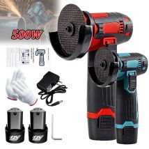 Smerigliatrice angolare elettrica 12V con batteria al litio ricaricabile Mini lucidatrice a batteria Taglio diamantato con accessori