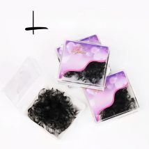 AGUUD 3D-40D Pre Made Loose Fans Pointy Base Premade Fans Sharp Thin Slim Medium Stem Volume Russian Eyelashes Extensions