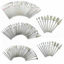 1 Pcs Diamond Nail Drill Burr Milling Manicure Cutter Nail Pedicure Bits Electric Drill Machine Accessory Nail Files Art Tools