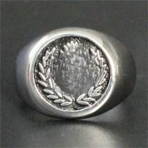 Love Heart Ring 100% 316L Stainless Steel Jewelry Olive Branch Ring