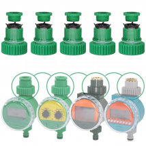 MUCIAKIE 1/2'' 3/4'' Tap Connector Repair Replacement Automatic Watering Timer Irrigator Electronic Garden Irrigation Controller