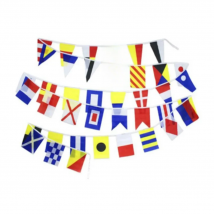 FLAGLAND Length 14M 40 flags Marine ship boat Vessel Maritime Signal Flags string