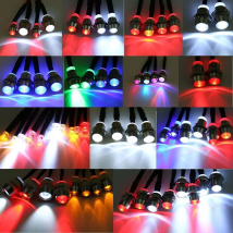 RC LED Light Kit Headlamps for 1/10 1/8 1/12 RC Car Truck Crawler Drift Car Headlight Taillight TRAXXAS HPI MN99 MN90 Wltoys