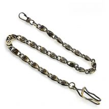 Vintage 37.5cm Stainless Steel Chain Necklace for men or women Jewelry Accessories Pocket Watch chain