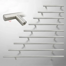 Diameter 10mm Stainless Steel Kitchen Door Cabinet T Bar Handle Pull Knob 2" ~ 24'' door pull handle  stainless door handle