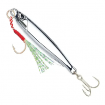 Japanese Long DUO Lead Fish Zinc Alloy Luya Baits Warp-Mouth Spanish Mackerel Baits Turn Ring Three Books