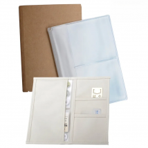Oxford Kraft Plastic PVC Clear Standard Travelers Notebook Refills