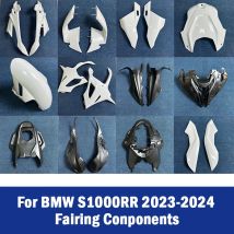 Motorrad-Verkleidungsset, passend für BMW S1000rr 2023, 2024, Karosserie-Set, 23–24, hochwertige Injektion, unlackiert, Weiß, Blau, Schwarz
