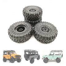 MN WPL 1:12 Car Tires Wheels Rims Set For MN D90 D91 Mn99s RC Car Spare Parts Crawler Car Assembled Tyre WPL MN Car Truck Parts