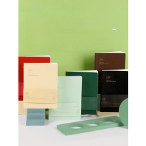 Kinbor A5 Notebook Self-filling Undated Agenda Timeline Annual Calendar Weekly Plan Goals Schedule Journaling Stationery Offic