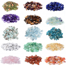 Natural Irregular Fluorite Ametyst Garnets Stone Chips Gravel Beads for Jewelry Making DIY Bracelet Necklace Accessories 16inch