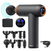 Faszienmassagepistole, elektrische Schlagpistole, Körpermassagegerät, Nacken, Rücken, tiefes Gewebe, Muskelentspannung, Schulter-Fitnessgerät