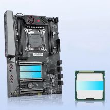 JGINYUE X99 motherboard kit Intel LGA 2011-3 With CPU xeon E5 2690 V4 DDR4 support ECC M.2 NVME SATA High-end X99-TI D4 PLUS