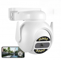 8MP 4K WiFi Camera PTZ Security Surveillance IP Camera 5MP 4MP Wi-Fi CCTV Motion Tracking Color Night Vision CamHi CamHipro Cam