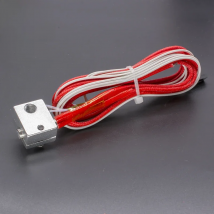 V6 J-head Hotend Heating Aluminum Block +Thermistor with 2 pin + Ceramic Heater 12V / 24V 40W for 3D Printer Part