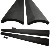 Black Indonesian Ebony Wood Cello Fingerboard Fretboard With Nut 4/4 3/4 1/2 1/4 Size,Round Or Beveled Model,Cello Accessories