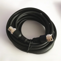 M12  Connector boule side plug 5m Cable plug Male to Female 4P 5P 8Pin PVC line A Type angle & straight
