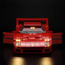 LED Light Up Kit  For Technic 10248 And 21004 Creator Series F40 Car DIY Toys Set (Not Included Building Blocks)