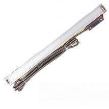 0.5U 0.0005MM High Precision Linear Glass Scales Linear Encoder 5V TTL DB9 50 100 150 200 250 300 350 400 450 500MM for Machines
