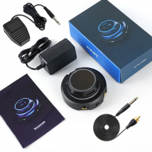 Mast Halo Tattoo Power Supply Set OLED White Display Screen With Mini Foot Pedal Clip Cord Accessories Tattoo Supply