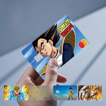 Magic Shark Fashion Anime Dragons Balls 3M PVC Matte Ultra Thin Skin Sticker Cover Film for Debit Credit Card