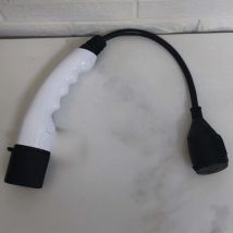 Type 2 Adapter  to EU Plug Electric Car Charger Plug 16A 50cm 230V Chargers for Charging Station WallBox