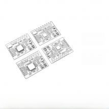 10pcs/Lots For Matrix Glitcher V1 Blue Board  For Xbox360 V3 Big/Small IC With Crystal