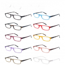 Women Men Reading Glasses Classic Small Rectangle Frame Spring Hinge Ulrta Comtable Wear Readers Eyeglass with Diopters