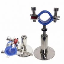 304 Stainless Steel Nut Hoop Expansion Screw Round Hose Clamp Suspension Telescopic Pipe Bracket Wall Buckle PPR/PVC Fastener