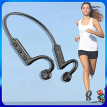 Ks19 Tws Bone Conduction Earphone Wireless Bluetooth Headphones Neckband Sports Headset Hearing Aid Earphone Handsfree With Mic