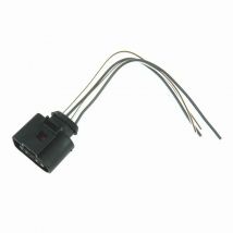 HONGGE 1 Pcs Car 4 Pin Pressure Boost Pigtail Plug 1J0973704 for VW Beetle Golf Passat B5 Audi A4 A6 TT 1J0 973 704