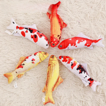1pc 16/30cm cartoon simulation carp plush toy stuffed soft cute mini Koi fish dolls kawaii finger toys for kids birthday gift