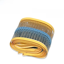 100PCS/Lot Metal Film Resistor 1/4W 1% 100R 220R 1K 1.5K 2.2K 4.7K 10K 22K 47K 100K 100 220 1K5 2K2 4K7 Ohm Resistance 1R~22M