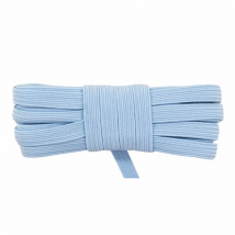 BRISTLEGRASS 2 5 10 Yard 3/8" 9mm Flat Skinny Elastic Cord Latex Rubber String Spandex Band Face Cover Earloop Dress Sewing Trim