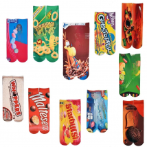 11 Style Mens Socks 3D Creative Foods Chips Printing Snack Happy Socks Men Funny Harajuku Casual Cotton Fashion Long Socks 2702