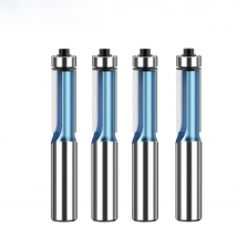 Tideway Bearing Flush Trim Router Bit Industrial Grade Lengthed Milling Bits for Woodworking Tool  1/2 1/4 Trimming CNC Cutter