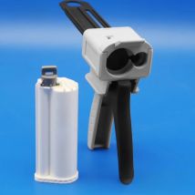 10:1 50ml Epoxy Adhesives Dispensing Gun 2K Kit Portable Double tube Mixing Dispenser Loctite ARALDITE 3M Cartridges AB Glue Gun