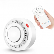 Tuya WiFi Smoke Alarm Fire Protection Smoke Detector Smokehouse Combination Fire Alarm Home Security System Firefighters