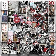 10/50/100/150pcs Downtown Y2K Girls Aesthetics Retro Graffiti Stickers Phone Guitar Laptop Suitcase Waterproof Sticker Kids Toy