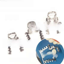 1pc Dental Multi-Funtional Rubber Dam Clamp Dental Special Clips Clip Stainless Steel Dentist Ortho Material Tool