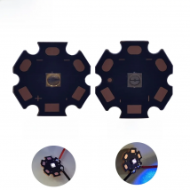 250nm 260nm 280nm 310nm UVC LED 0.1W 1W 2W 3838 DC5-7V  Ultra Violet Lamp light-emitting diode with Copper PCB 1PCS