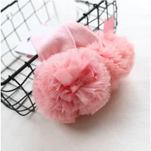 2020 Spring new children's socks girls in tube socks infant cotton sweet gauze lace bow princess tutu socks