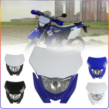 Motocross Headlight Dirt Bike H4 12V Front Running Headlamp For Yamaha WRF250 400 426 450 WR250 WR450 YZ YZF TW TTR Enduro MX