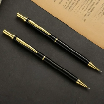High Quality Full Metal Mechanical Pencils 0.5mm Design Painting Automatic Pencil School Supplies Korean Stationery