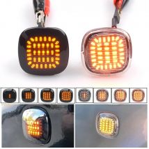 2PCS LED Car Turn Signal Light For Skoda Febia Octavia 1 2 Mk1 Mk2 Roomster Rapid NH3 Dynamic Fender Side Lamp