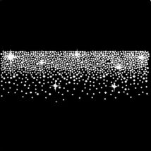 6PC/Lot Champagne Rhinestone Transfer Motifs Iron-On Applique Patches for Dress Pants Hot Fix Strass Decor