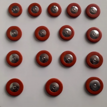 (10 Pieces/Lot) 35.5mm To 45mm Individual Saxophone Pads Metal Resonator In Saxophone Repair Parts
