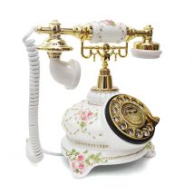 Wedding Audio Message phone Guest Book Telephone Classic Retro Rotary Craftsmanship Guestbook For Confessional Wedding Birthday