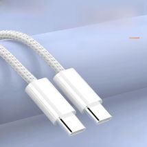 TUTI USB C to USB C New AirPods 4 Charging Cable,for iPhone15/16,15/16 Pro Max,15/16 Plus,iPad  Gen Braided Charger Power Cord